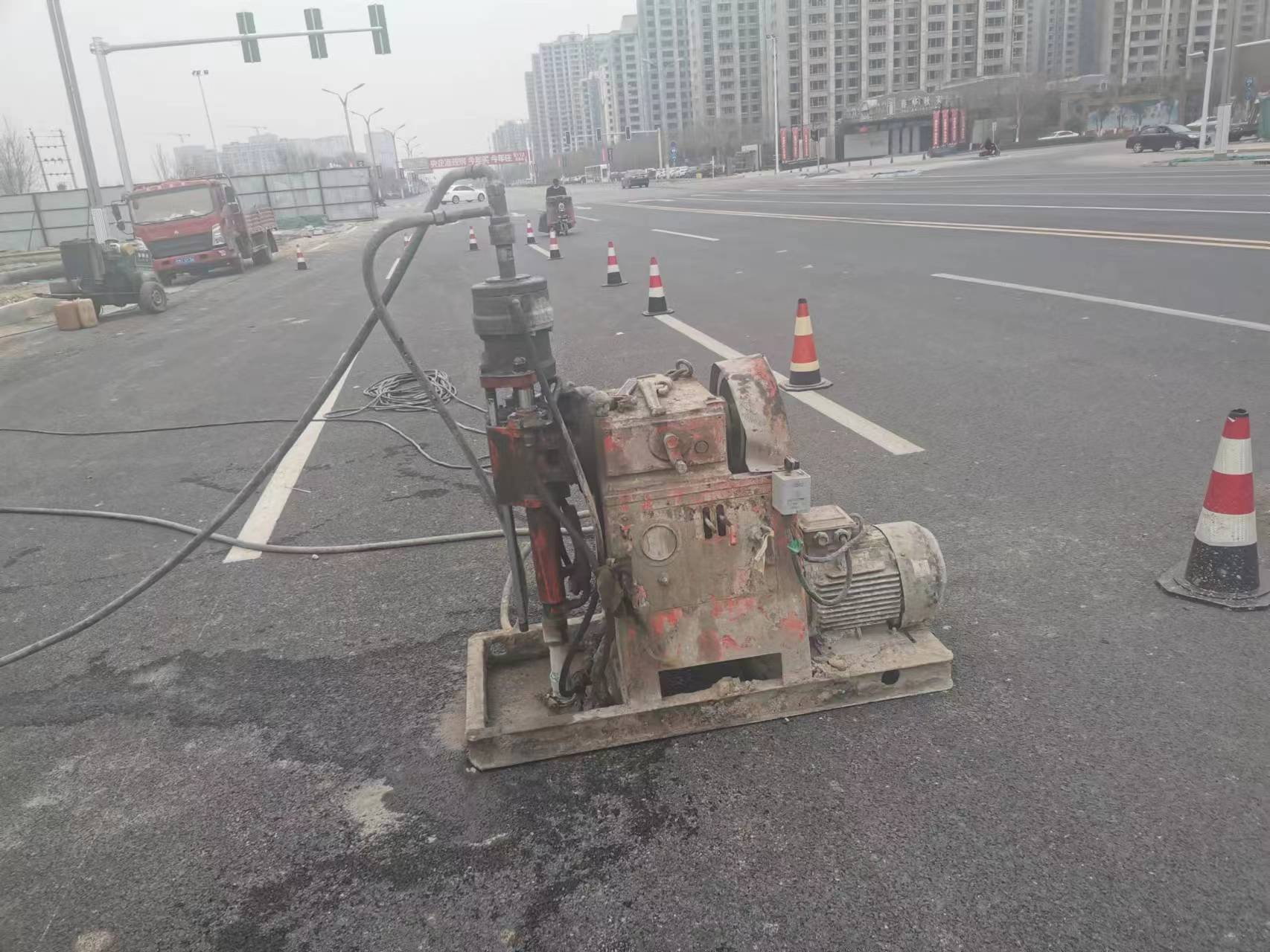 高阳路基注浆